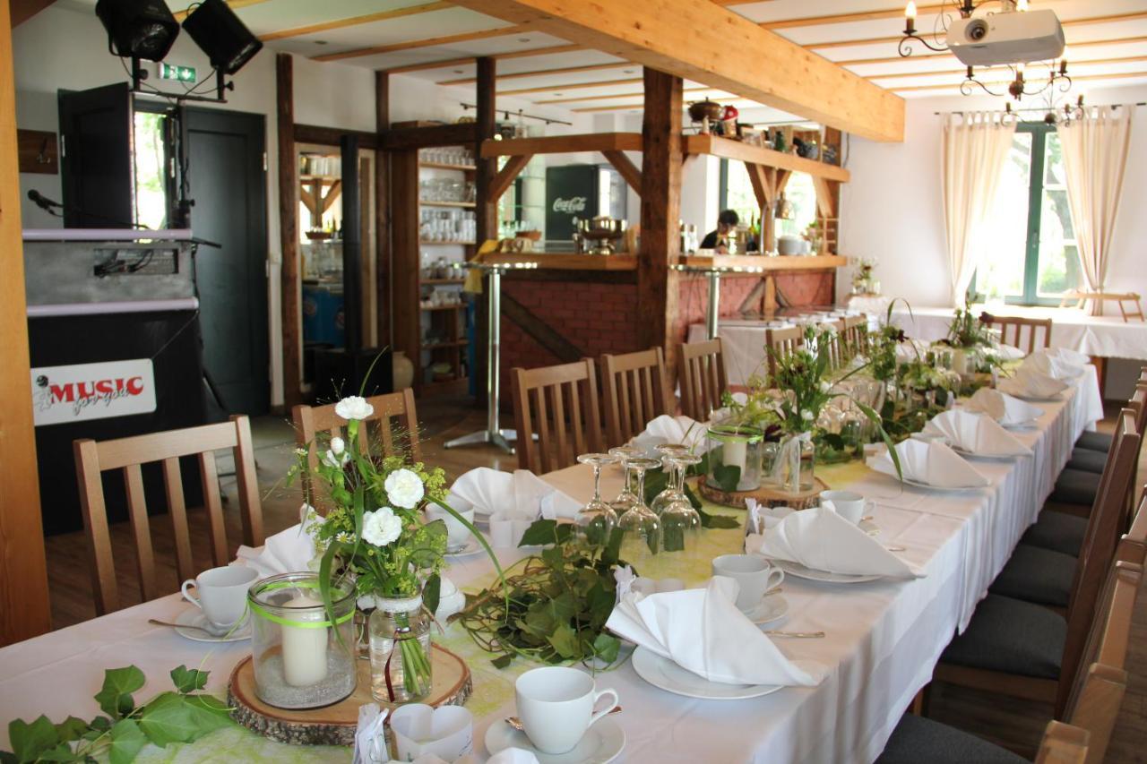 Berghaeusel Hotel Lobau Bagian luar foto